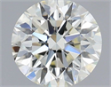 Diamante Natural 0.62 quilates, Redondo , Color J, claridad VS2 y certificado IGI