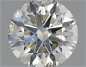 Natural Diamond 0.40 Carats, Round with Excellent Cut, I Color, SI2 Clarity and Certified by IGI