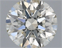 Natural Diamond 0.40 Carats, Round with Excellent Cut, I Color, SI2 Clarity and Certified by IGI