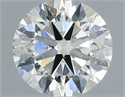 Natural Diamond 0.40 Carats, Round with Excellent Cut, I Color, SI2 Clarity and Certified by IGI