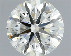 Picture of Natural Diamond 0.70 Carats, Round with Excellent Cut, J Color, VS2 Clarity and Certified by IGI