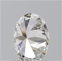 Diamante Natural 0.60 quilates, Ovalado , Color G, claridad VVS1 y certificado GIA