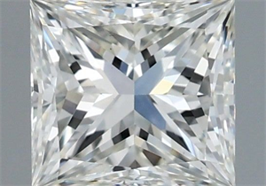 Picture of Natural Diamond 1.20 Carats, Princess with  Cut, J Color, VS2 Clarity and Certified by GIA