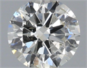 Natural Diamond 0.40 Carats, Round with Very Good Cut, I Color, SI2 Clarity and Certified by IGI