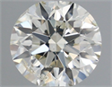 Diamante Natural 0.40 quilates, Redondo , Color J, claridad SI2 y certificado IGI