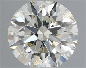 Foto Diamante Natural 0.40 quilates, Redondo , Color J, claridad SI2 y certificado IGI de