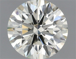 Picture of Natural Diamond 1.02 Carats, Round with Excellent Cut, N Color, VVS1 Clarity and Certified by GIA