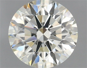 Picture of Natural Diamond 1.52 Carats, Round with Excellent Cut, L Color, VS2 Clarity and Certified by IGI