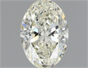 Diamante Natural 0.80 quilates, Ovalado , Color L, claridad VS1 y certificado GIA