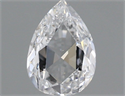 Diamante Natural 0.59 quilates, De pera , Color D, claridad VS2 y certificado GIA