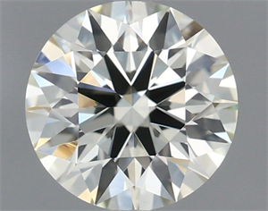 Picture of Natural Diamond 1.00 Carats, Round with Excellent Cut, N Color, VS2 Clarity and Certified by GIA