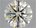 Diamante Natural 3.58 quilates, Redondo , Color L, claridad VVS1 y certificado HRD