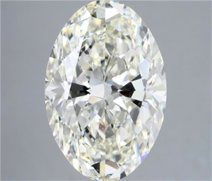 Picture of Natural Diamond 5.62 Carats, Oval with  Cut, I Color, VS2 Clarity and Certified by IGI