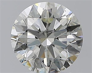 Foto Diamante Natural 2.01 quilates, Redondo , Color K, claridad SI2 y certificado GIA de