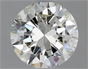 Natural Diamond 1.01 Carats, Round with Very Good Cut, I Color, SI1 Clarity and Certified by IGI