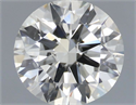 Diamante Natural 0.70 quilates, Redondo , Color L, claridad SI2 y certificado GIA