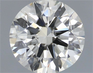 Foto Diamante Natural 0.70 quilates, Redondo , Color L, claridad SI2 y certificado GIA de