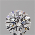 Natural Diamond 0.40 Carats, Round with Excellent Cut, D Color, VVS1 Clarity and Certified by GIA