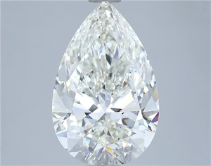 Foto Diamante Natural 3.01 quilates, De pera , Color I, claridad VVS2 y certificado IGI de