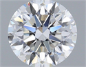 Diamante Natural 1.21 quilates, Redondo , Color F, claridad FL y certificado GIA