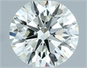 Natural Diamond 1.00 Carats, Round with Excellent Cut, I Color, VVS1 Clarity and Certified by IGI
