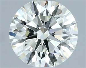 Picture of Natural Diamond 1.00 Carats, Round with Excellent Cut, I Color, VVS1 Clarity and Certified by IGI