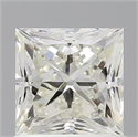 Natural Diamond 1.00 Carats, Princess with  Cut, H Color, VS1 Clarity and Certified by IGI