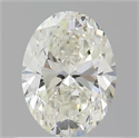 Diamante Natural 0.70 quilates, Ovalado , Color I, claridad VVS2 y certificado GIA