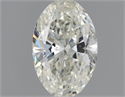 Natural Diamond 1.04 Carats, Oval with  Cut, I Color, SI2 Clarity and Certified by IGI
