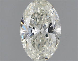 Picture of Natural Diamond 1.04 Carats, Oval with  Cut, I Color, SI2 Clarity and Certified by IGI