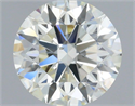 Natural Diamond 0.81 Carats, Round with Excellent Cut, K Color, VS2 Clarity and Certified by IGI
