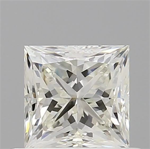 Picture of Natural Diamond 0.70 Carats, Princess with  Cut, G Color, VVS1 Clarity and Certified by IGI