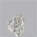 Natural Diamond 0.71 Carats, Princess with  Cut, I Color, VVS2 Clarity and Certified by IGI