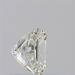 Picture of Natural Diamond 0.70 Carats, Princess with  Cut, I Color, IF Clarity and Certified by IGI