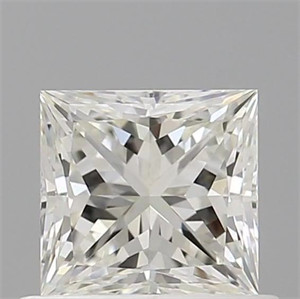 Picture of Natural Diamond 0.70 Carats, Princess with  Cut, G Color, VVS1 Clarity and Certified by IGI