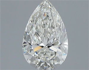 Foto Diamante Natural 0.50 quilates, De pera , Color H, claridad VVS2 y certificado IGI de