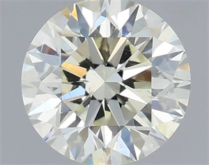 Foto Diamante Natural 0.61 quilates, Redondo , Color K, claridad SI1 y certificado IGI de