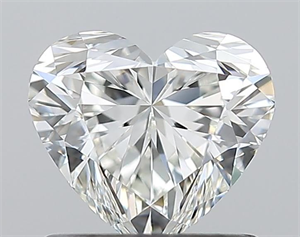 Picture of Natural Diamond 0.92 Carats, Heart with  Cut, G Color, IF Clarity and Certified by HRD