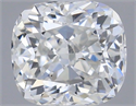 Natural Diamond 0.40 Carats, Cushion with  Cut, E Color, SI1 Clarity and Certified by GIA
