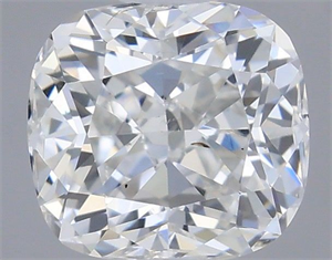 Picture of Natural Diamond 0.40 Carats, Cushion with  Cut, E Color, SI1 Clarity and Certified by GIA