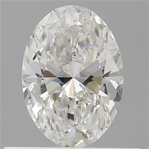 Foto Diamante Natural 0.50 quilates, Ovalado , Color E, claridad VVS1 y certificado IGI de