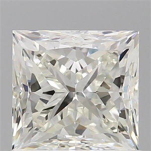 Picture of Natural Diamond 1.00 Carats, Princess with  Cut, H Color, VVS1 Clarity and Certified by IGI