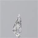 Diamante Natural 0.54 quilates, De pera , Color F, claridad VVS2 y certificado IGI