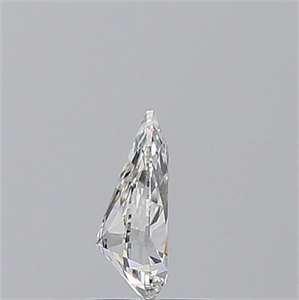 Foto Diamante Natural 0.54 quilates, De pera , Color F, claridad VVS2 y certificado IGI de