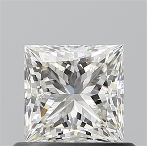 Picture of Natural Diamond 0.62 Carats, Princess with  Cut, H Color, VVS1 Clarity and Certified by IGI