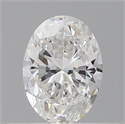 Diamante Natural 0.40 quilates, Ovalado , Color E, claridad VVS1 y certificado GIA