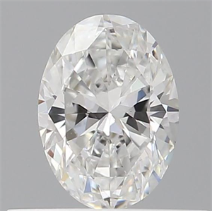 Picture of Natural Diamond 0.42 Carats, Oval with  Cut, E Color, VVS1 Clarity and Certified by IGI