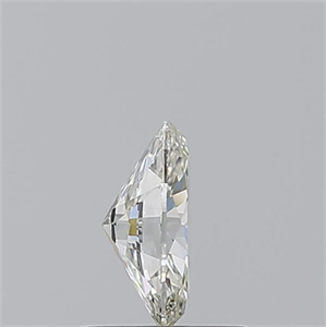 Picture of Natural Diamond 0.56 Carats, Oval with  Cut, H Color, VS1 Clarity and Certified by IGI