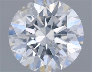 Foto Diamante Natural 0.71 quilates, Redondo , Color E, claridad SI2 y certificado IGI de
