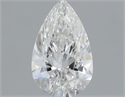 Diamante Natural 0.50 quilates, De pera , Color G, claridad I1 y certificado GIA